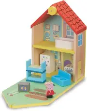 Peppa Pig Wooden Family Home House Furnished Figure Wood Pretend Play Gift Toys