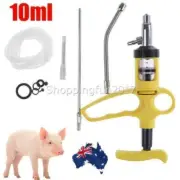 OZ 10ml Continuous Drench Gun for Cattle Sheep Goats Animal Livestock Husbandry