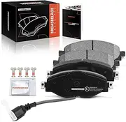 Frankberg 4 x Front Brake Pads Set Compatible with A1 City Carver GBH 1.0L-1.5L 2019-2024 A3 Saloon 8VM 8VS 1.8L 2013-2024 TT FV3 FVP 2.0L 2014-2024 Replace# 2K56 998151910