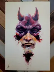 DAREDEVIL! by Johnny Desjardins | ComicTom101 Art Print (2025) Brand New