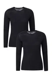 Merino Womens Long Sleeve Top Multipack