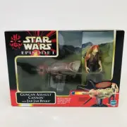 Star Wars Episode 1 Hasbro 1999 Gungan Assault Cannon With Jar Jar Binks New