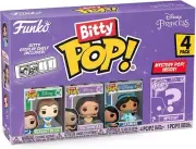 Bitty Pop! Disney Princess 4 Pack - Peasant Belle, Pocahontas, Jasmine And Myste