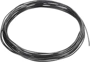 uxcell 1mm Bonsai Training Wire, 1 Roll Floral Wire Stems Anodized Aluminum Tree Wire 16.4 Feet Total for Gardening Branch Fixing, Black