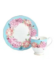 [Royal Albert] Footed Mug & Plate Devotion
