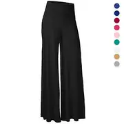 Women's Yoga Pants Flare Leg Wide Leg Bootcut Lightweight High Waist Zumba Yoga Gym Workout Bottoms Pink Black White Winter Sports Activewear Stretchy Loose Fi