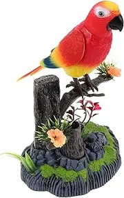 ERINGOGO Interactive Electric Bird for Realistic Chirping Plastic Bird with Sensor Technology for Home Kindergarten and School Fun Learning Plaything for Creativity Development