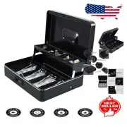 Versatile Cash Box with Combination Lock - Perfect for Home, School, and Events