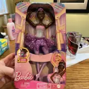 Barbie Dreamtopia Twinkle Lights Magical Ballerina Doll. Damaged Packaging.
