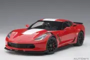 1/18 Scale AUTOART for Corvette for C7 for Grand Sport 2017 Red Model