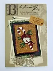 Buttermilk Basin ~ PUNCH NEEDLE PATTERN ~ 12 Days of Snowmen Sept NEW Fast Ship