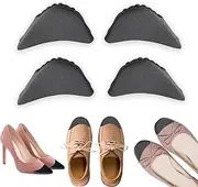 [Gilife] Shoe Filler, Toe Filler & Shoe Inserts to Make Big Shoes Fit, Shoe Insoles for Men & Women, Black (2 Pairs) (Black)