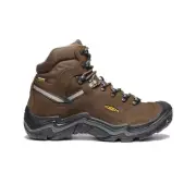 KEEN Durand II Mid WP Hiking Boots Men 12E W Cascade Brown Gargoyle Shoes FZP221