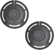 EORPAVU 2 Pcs Plastic Buckle 5 Point Straps for Pram and Highchair (Black)