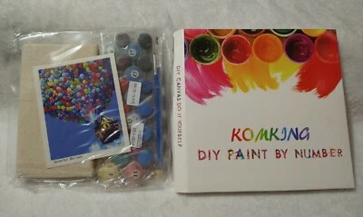 Disney Up Paint By Number Kit Balloons On House New In Box