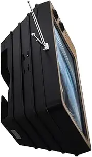 ARTSEWPLY Retro Tv Style Cell Phone Screen Magnifier 12 Portable Amplifier for Movies Videos Desk Laptop Smartphone