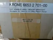 ADC Krone 6653-2-701-00 Bracket Wall Hinged 3.5" x 19" New In Box BA-4642-01