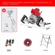 Tile Chamfering Machine 45 Degree High Precision Dust-Free Cutting 110V/220V