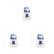 3PK Formula Sports Magnetic Pool/Billiards/Snooker Portable Chalk Holder Black