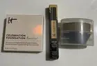 New It Celebration Foundation Med Tan Smashbox Concealer Light Med Endoto Brush