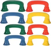 FOYTOKI Interactive Boys and Girls Simulation Handset 8 Pieces Plastic Handset Toy for Pretend Play Promotes Speech Role-playing