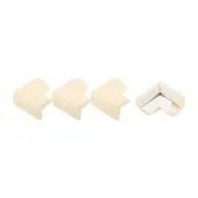 Corner Guards Edge Protectors, 4Pack Foam Bumper L Shape, 55mm, Beige