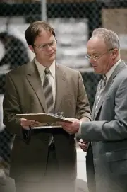 The Office Rainn Wilson as Dwight Schrute and Creed Bratton as Cre- Old Photo