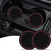 4 Pack Universal Car Cup Coasters Cup Holder Insert Interior Accessories
