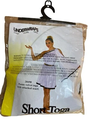 Underwraps design quality value Short Toga one size Halloween costume NWT