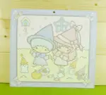 【震撼精品百貨】LITTLE TWIN STARS KIKI&LALA 雙子星小天使~雙面卡片-紫魔法