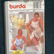 Burda Sewing Pattern 3379 NEW Lingerie Cami Pantie Slip Mulit Size