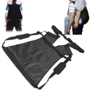 Nylon Patient Lift Sling Carrier for Elderly & Disabled - Up & Down Stairs, Wheelchair, Car, Bed - One-person Transfer Strap