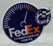 FedEx Championship Series CART Championship Auto Racing Teams Iron-On-Patch 3.5”