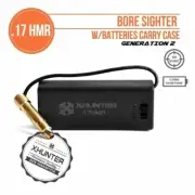 Xhunter Laser .17 Hmr Bore Sighter W/ Battery Pack Rifle Red Dot Boresighter