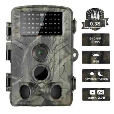 2.7K 24MP Wireless Trail Camera Hunting Cameras HC802A Wildlife Surveillance