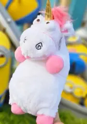 Brand New Despicable Me 21" Fluffy Plush Unicorn Universal Studios