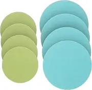 HOUDERCO 8Pcs Bowling Ball Polishing Pads Soft Cleaning Sanding Discs for Bowling Balls for Scratch Repair Surface Polishing Easy to Use
