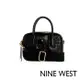 NINE WEST COSETTE 衍縫手提斜背包-黑色(137272)