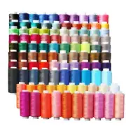 100 Colors Colorful Polyester Thread Set Sewing Thread Kits Quilting Thread