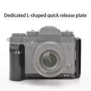 Alumi Hand Grip Handle Plate L Bracket Holder for Fuji X-T3 XT3 Tripod Monopod