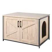 PaWz Cat Litter Cabinet Furniture - Greige