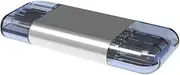 Angoily 1Pc Zinc Alloy Card Reader for Computer and Mobile Supports Cards High Speed Data Transfer Compact Design