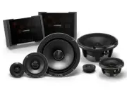 Alpine HDZ-653S Status 6.5" 3-Way Hi-Res Component Speakers with 44mm Tweeter