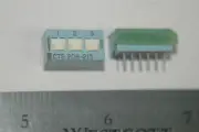 CTS 206-213 3-POSITION DIP switch ganged slide sealed new lot Quantity-25
