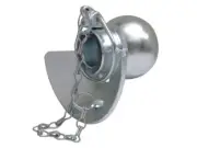 Lower Link Ball & Guide Cone with Linch Pin for Ford, Massey Ferguson, White
