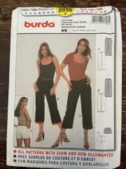 Burda 8696 UNCUT Sewing Pattern, Misses' Hip Pants, Size 8-20
