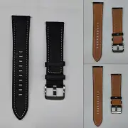 20MM 22MM Watch Strap Leather Watchband Replacement for Samsung Galaxy Watch 3