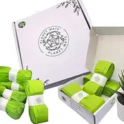 Planet Mate 3-Pack 100% Biodegradable Nappy Bin Refill Bags - Made from Corn Starch - Fits Tommee Tippee Twist & Click, Sangenic Tec - Lavender Scent - Max Odor Lock - 10m Each (Cassette Not Included)