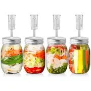 86mm/70mm Wide Mouth Mason Jar Fermentation Lid Keep Food Submerged Kit)