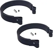 2 Pack Go Kart Mini Bike 4" Brake Band & Pin for 4 inch Go-Cart ATV Minibike Brake Drum Black